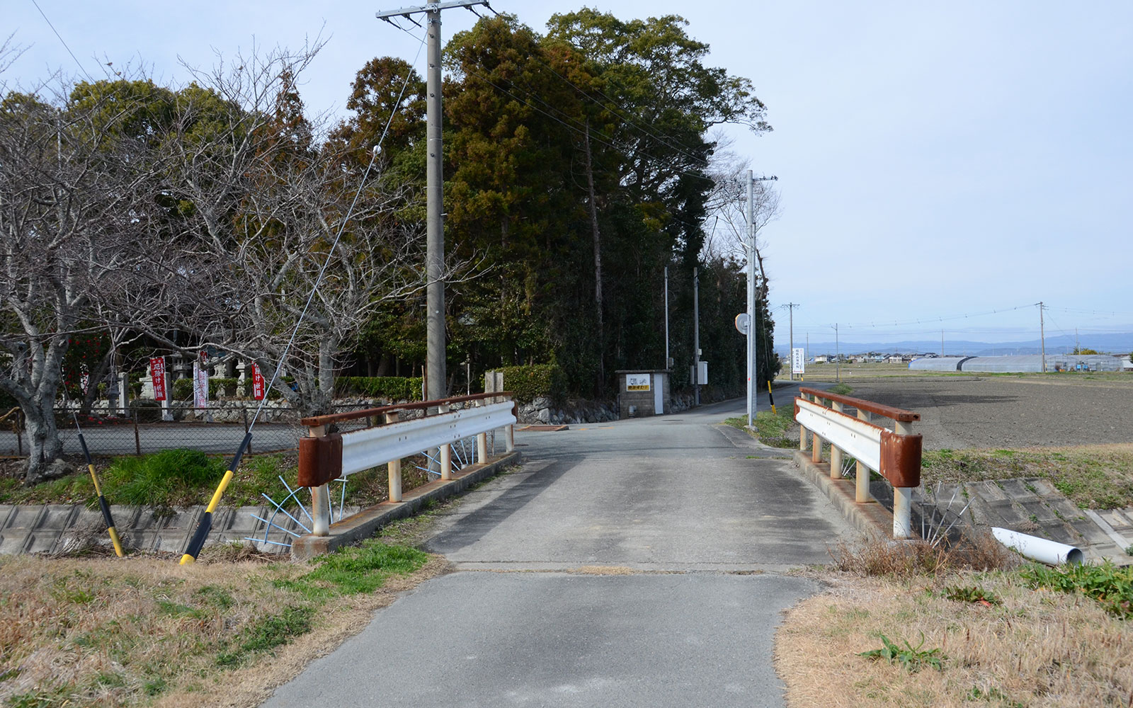 畠田神社からの道順１