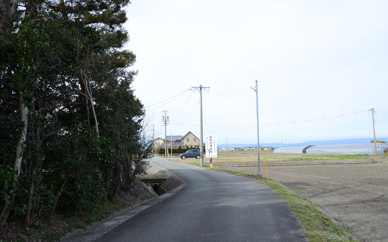 畠田神社からの道順３