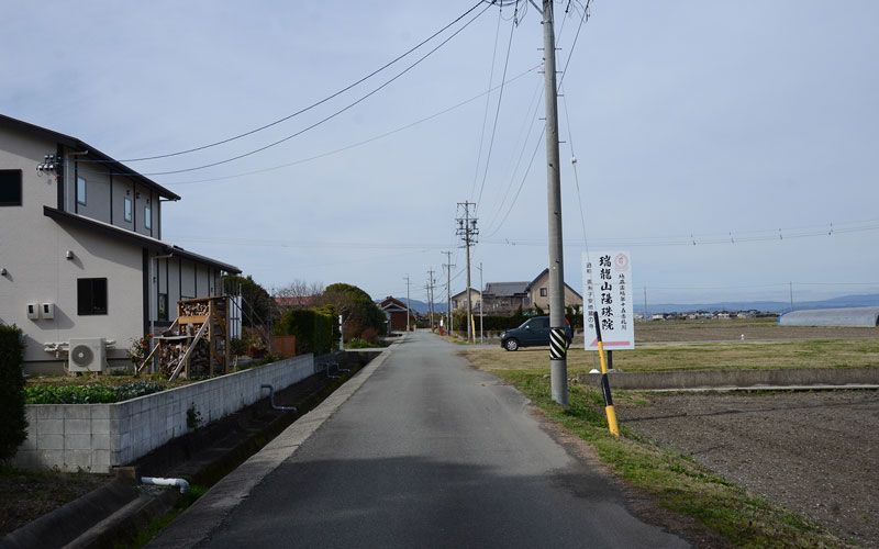 畠田神社からの道順４