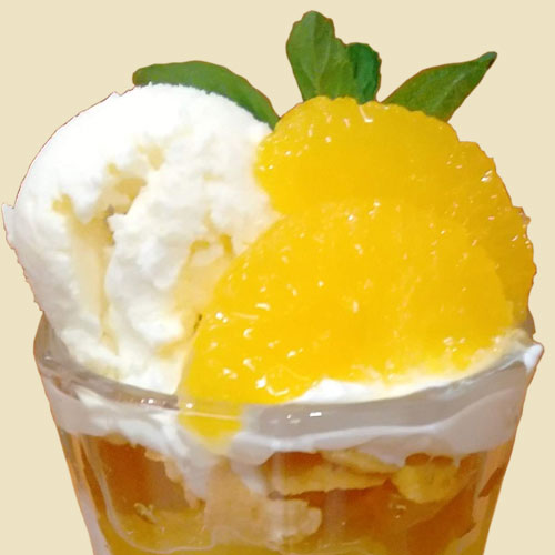 甘夏のパフェ